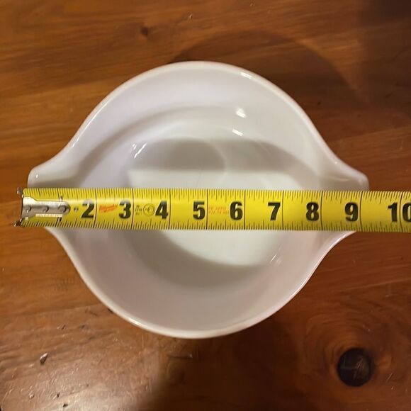 Vintage Pyrex 474-B Orange with White Flowers Bouquet Casserole 1.5 Quart - Picture 7 of 8